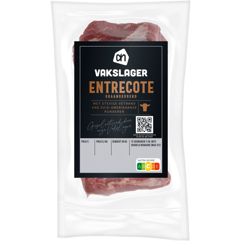 AH Vakslager Entrecote graangevoerd