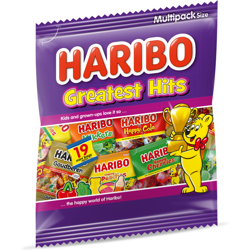 Een afbeelding van Haribo Greatest hits multipack
