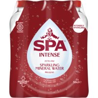 Een afbeelding van Spa Intense rood bruisend mineraalwater