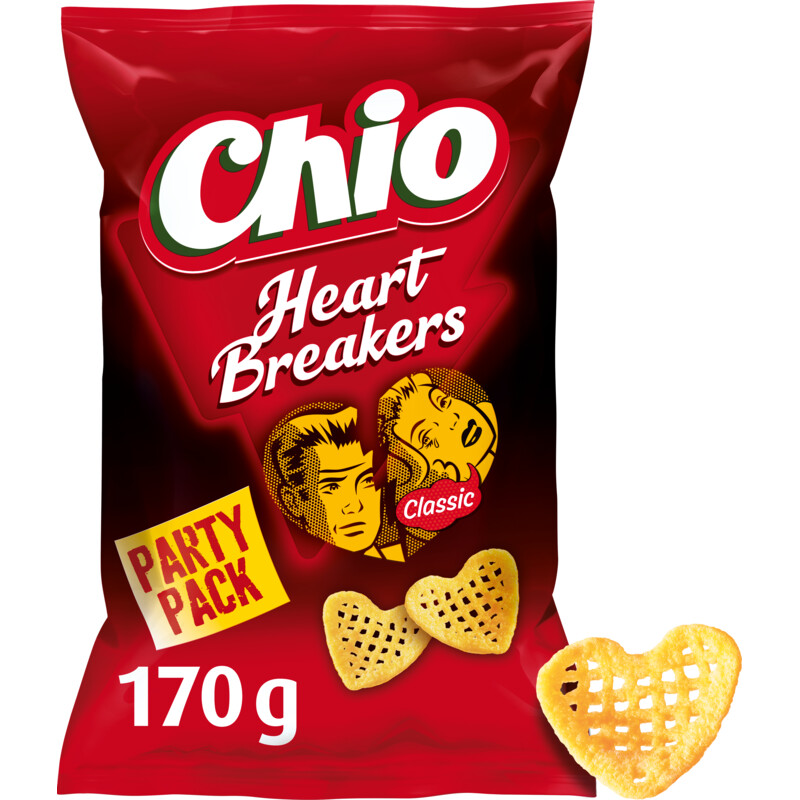 Een afbeelding van Chio Heartbreakers classic partypack