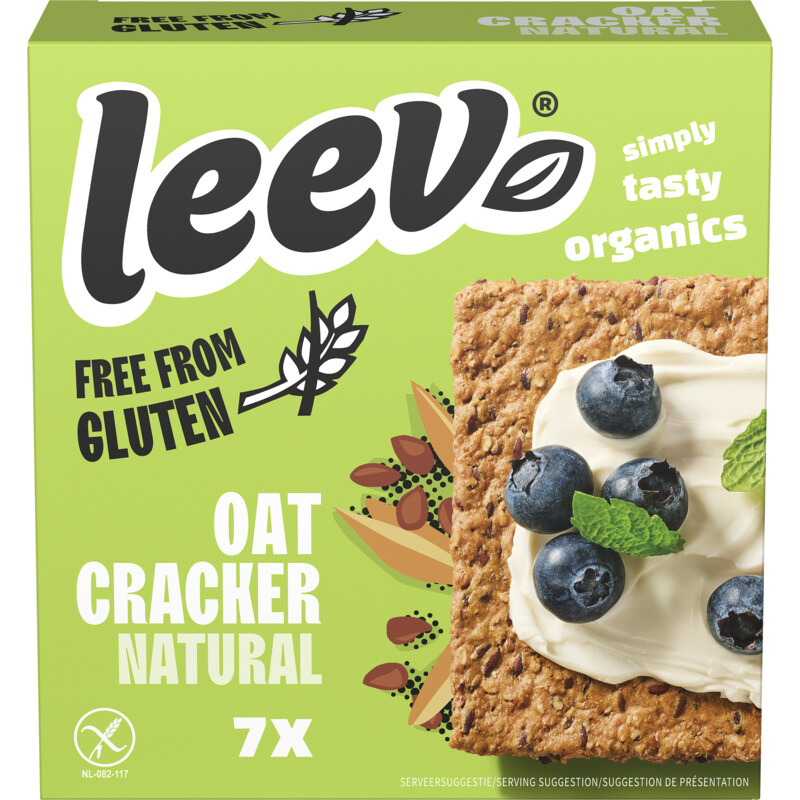Een afbeelding van Leev Havercrackers naturel