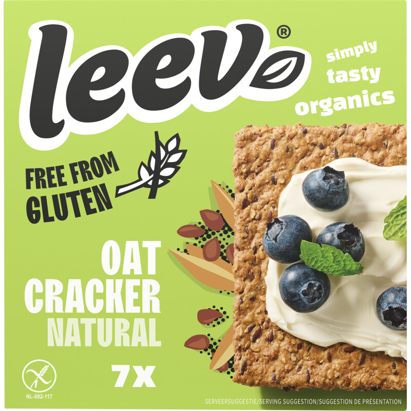 Een afbeelding van Leev Havercrackers naturel