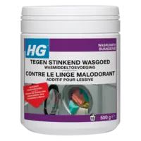 HG Tegen stinkend wasgoed wastoevoeging