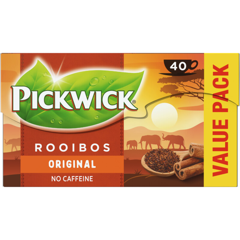 Een afbeelding van Pickwick Rooibos original value pack
