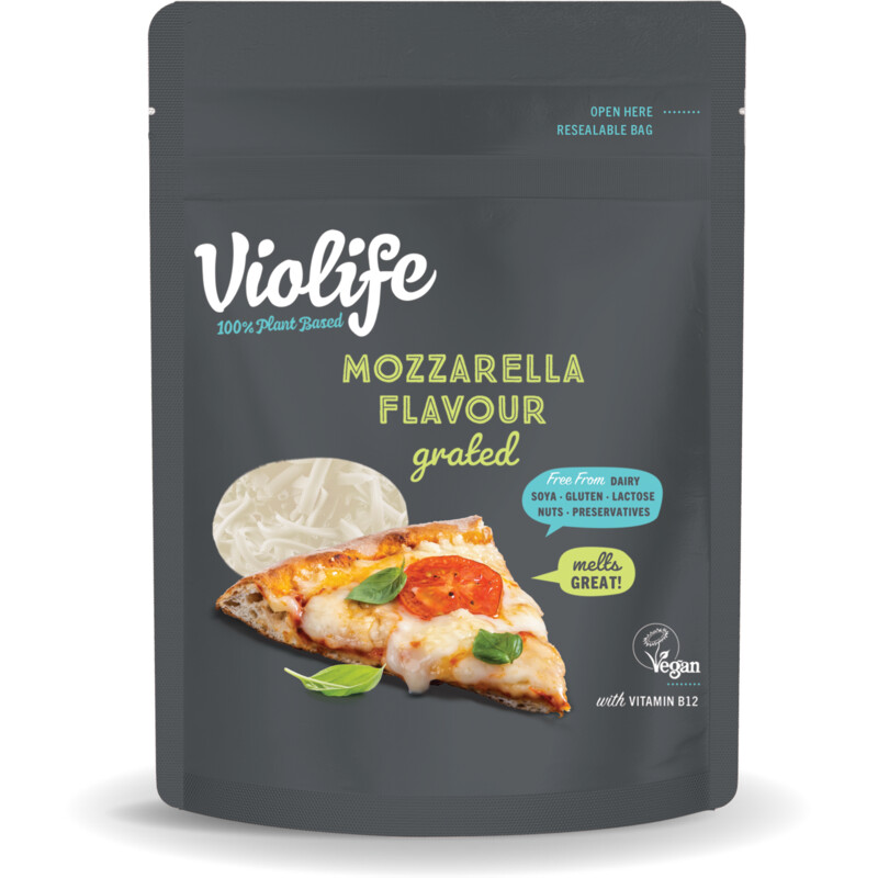 Een afbeelding van Violife Vegan mozzarella geraspt