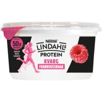 Een afbeelding van Lindahls Protein kvarg framboossmaak