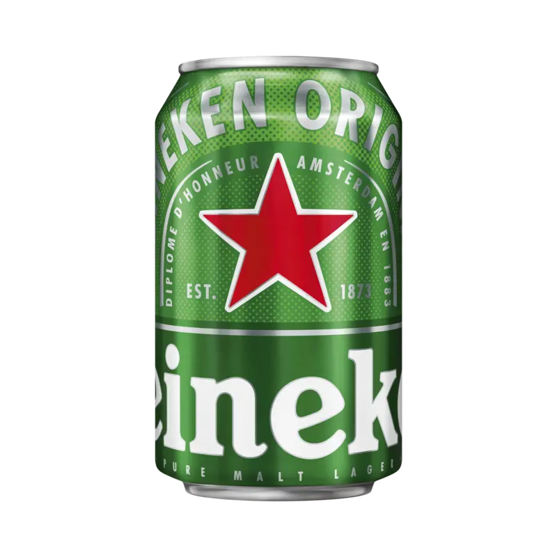 Premium pilsener bier blik