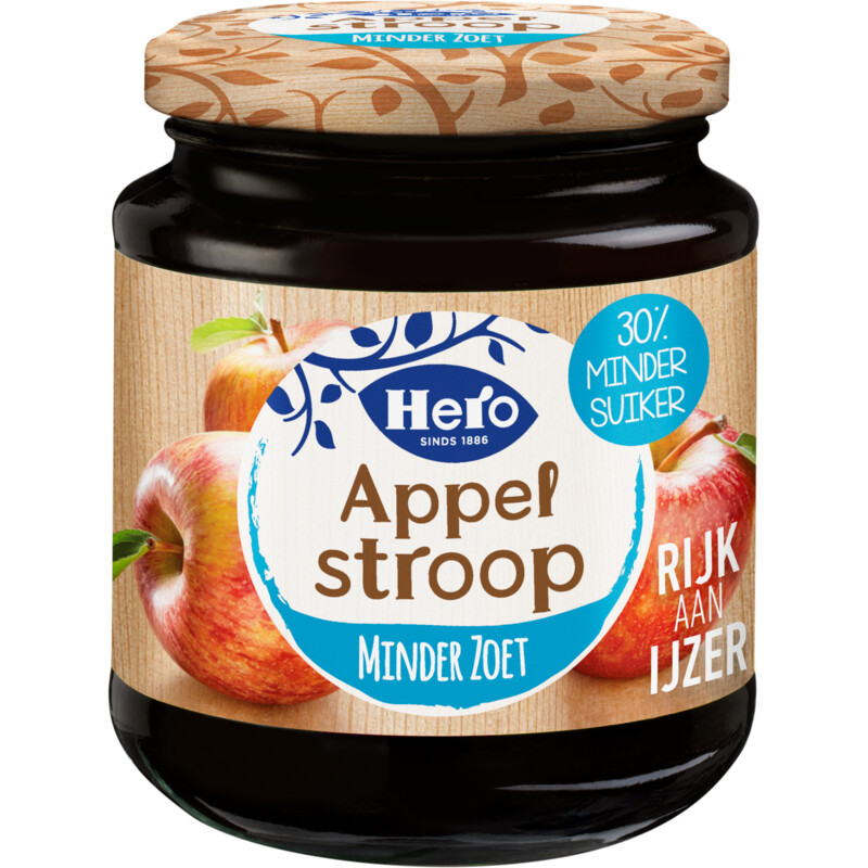 Een afbeelding van Hero Appelstroop minder zoet