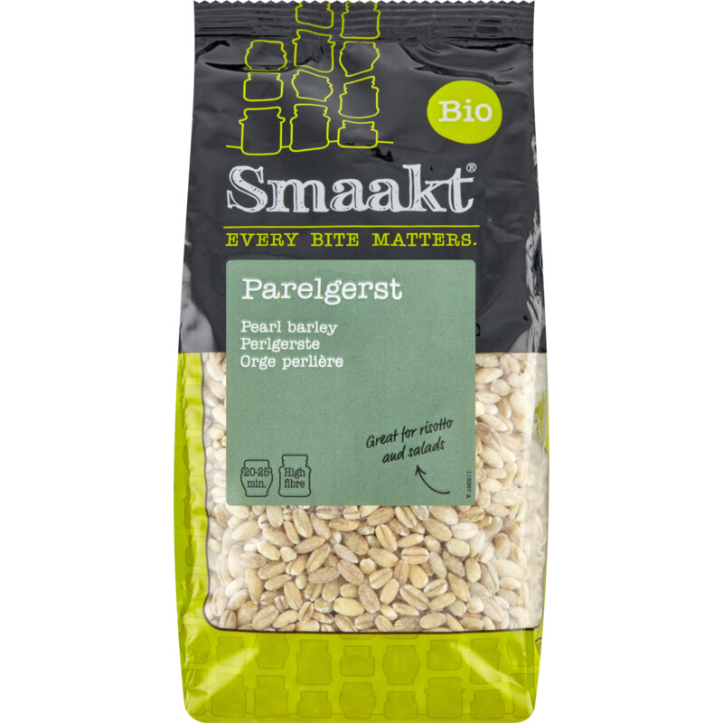 Een afbeelding van Smaakt Gerst gepareld