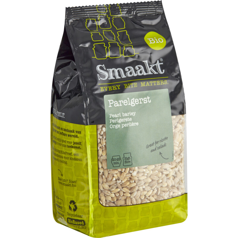Een afbeelding van Smaakt Gerst gepareld