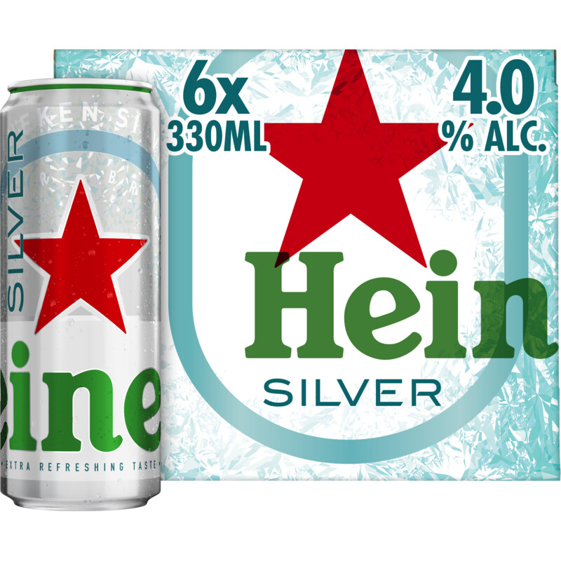 Een afbeelding van Heineken Silver 6-pack