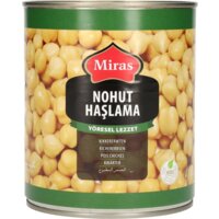 Miras Gekookte kikkererwten (blik)