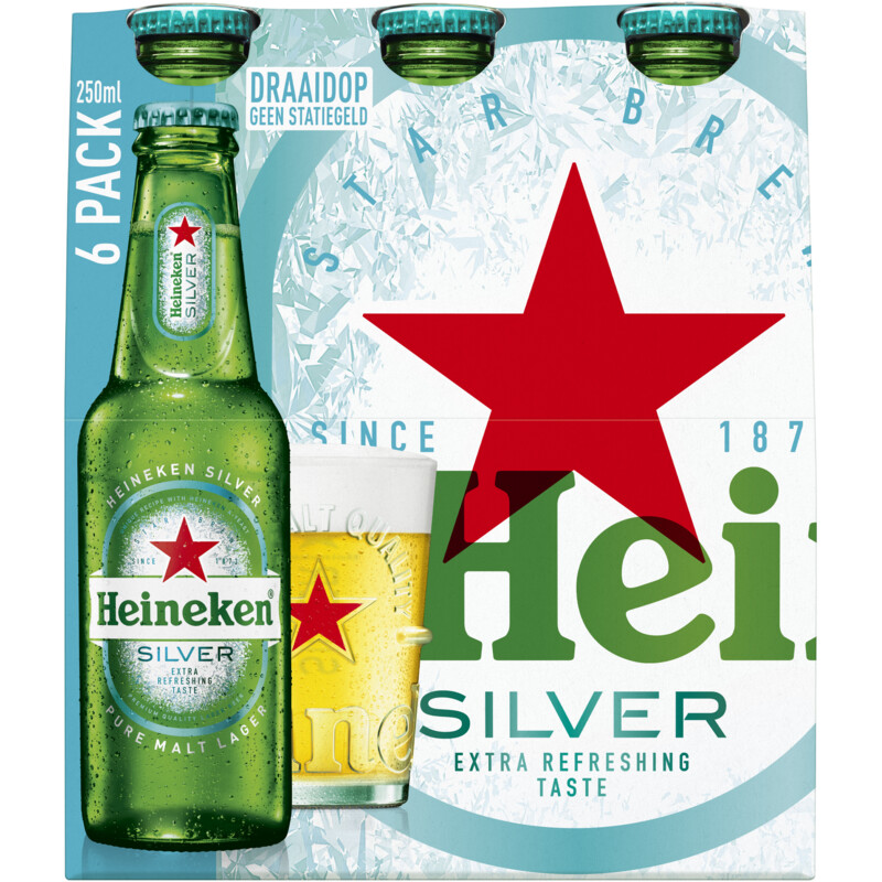 Een afbeelding van Heineken Silver 6-pack