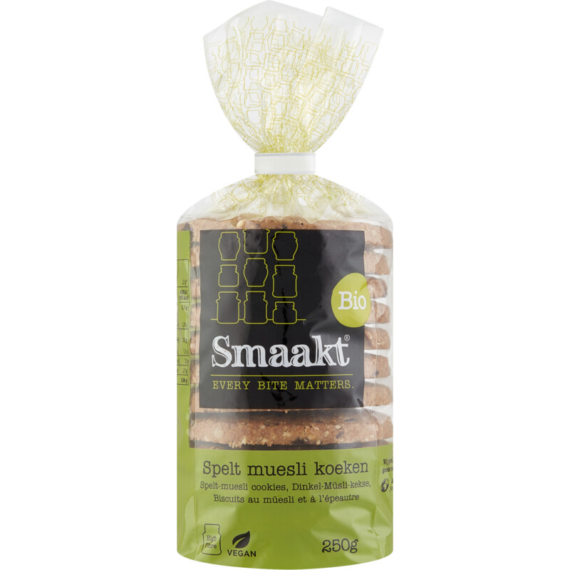 Een afbeelding van Smaakt Mueslikoeken