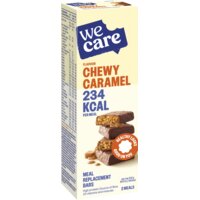 Een afbeelding van Wecare Meal replacement bars chewy caramel