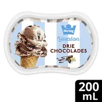Hertog Ijssalon mini drie chocolades
