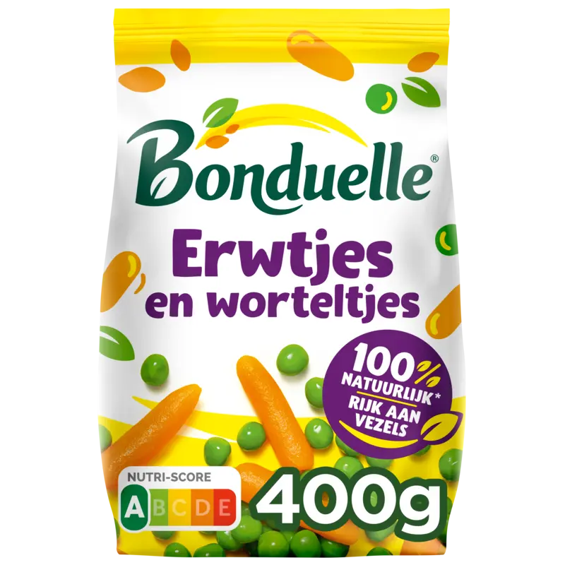Bonduelle Erwtjes en worteltjes