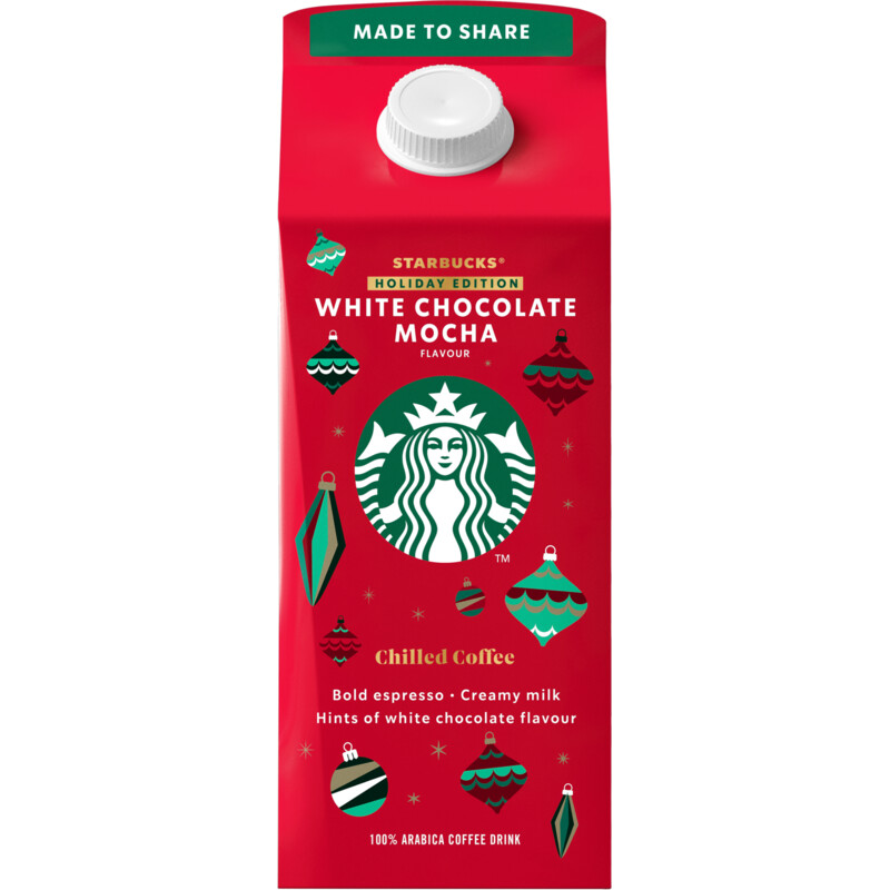Een afbeelding van Starbucks White chocolate mocha