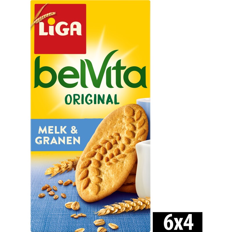 Een afbeelding van Liga Belvita melk & granen koekjes