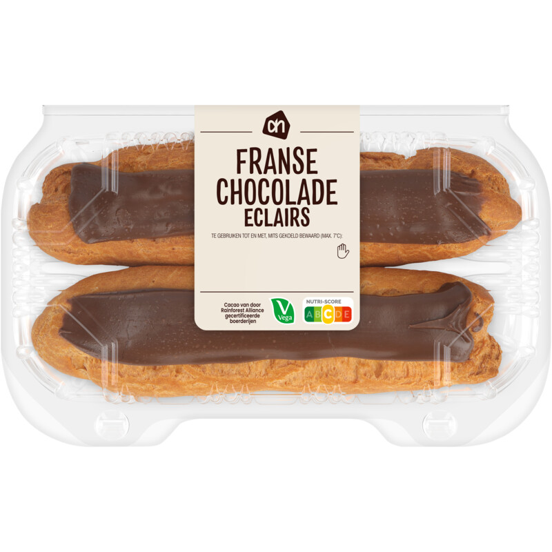 Een afbeelding van AH Franse chocolade eclairs