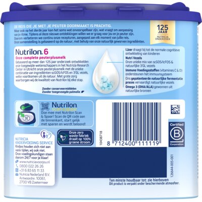 pdp-image-Nutrilon 6 peuterplusmelk 3+ jaar