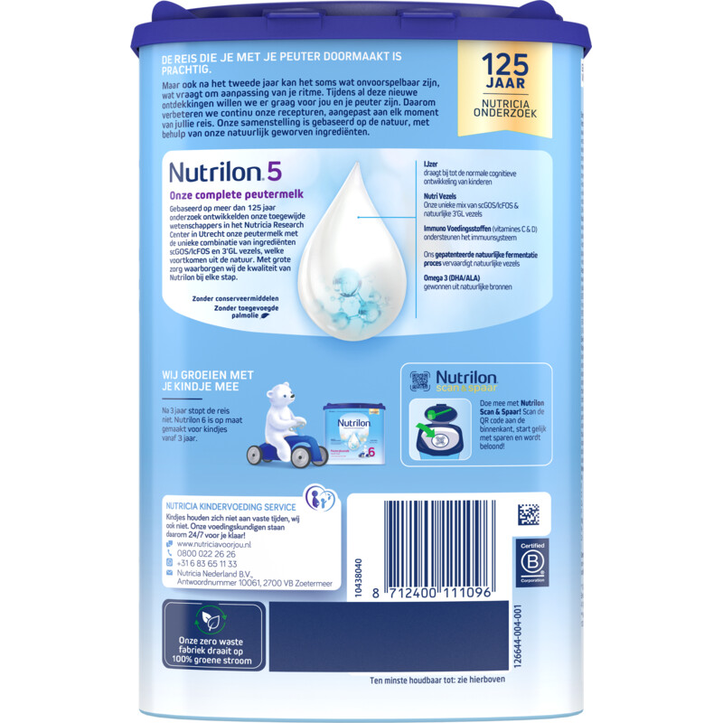 Een afbeelding van Nutrilon 5 peutermelk 2-3 jaar