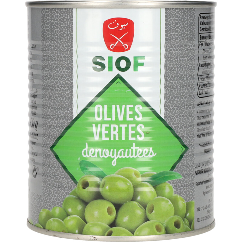 Een afbeelding van Siof Groene olijven pitloos