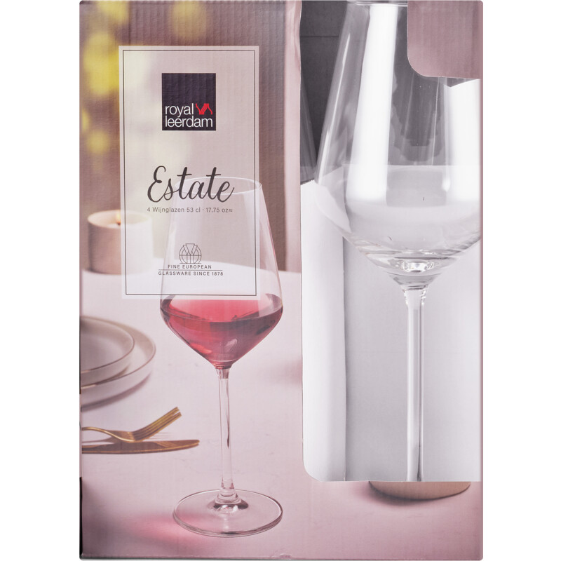 Een afbeelding van Royal Leerdam Wijnglazen estate wit