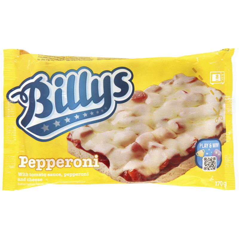 Een afbeelding van Billy's Panpizza pepperoni
