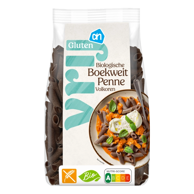 AH Glutenvrij Biologisch boekweit penne volkoren