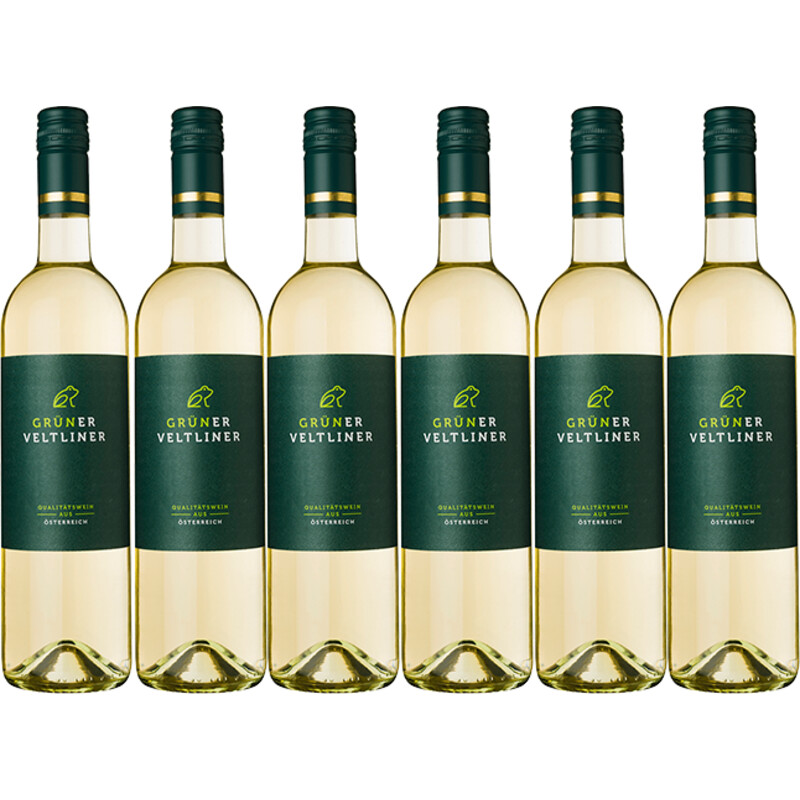 Een afbeelding van Grüner Veltliner borrelwijn 6 flessen