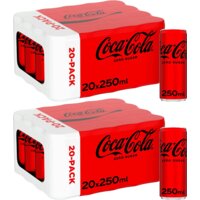 Coca-Cola Zero Sugar 40-pack bestellen | Albert Heijn