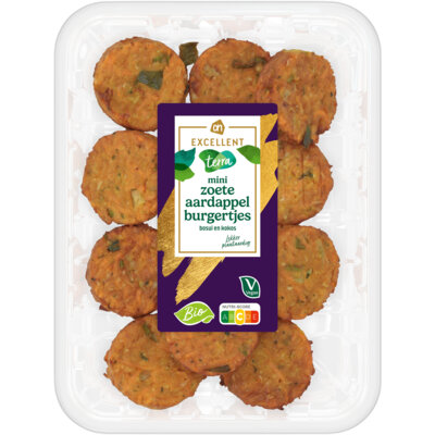 pdp-image-AH Excellent Terra mini zoete aardappel burgertjes