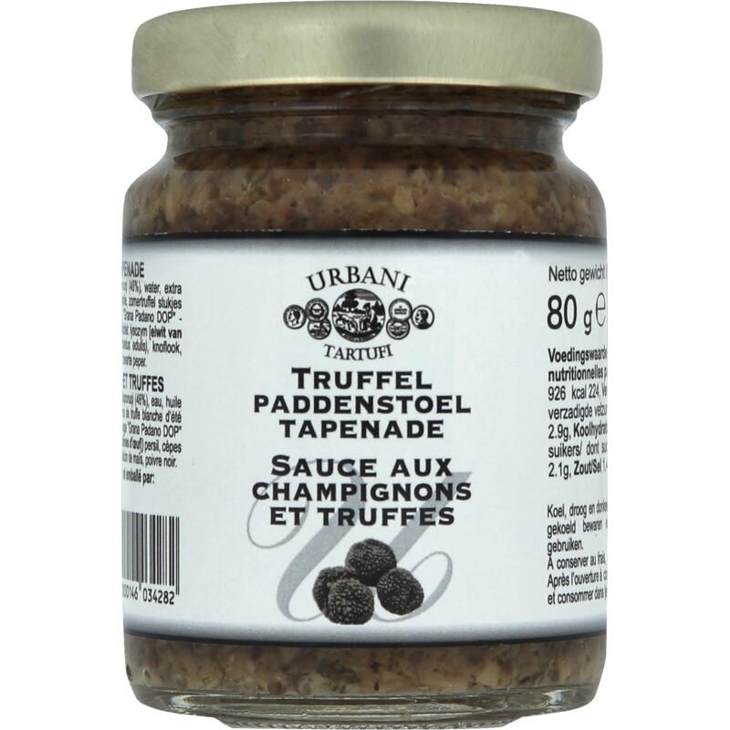 Een afbeelding van Urbani Truffel paddenstoel tapenade