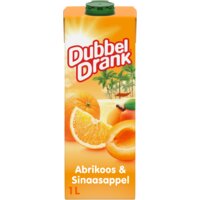 Een afbeelding van DubbelDrank Abrikoos & sinaasappel