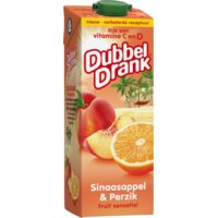 Een afbeelding van DubbelDrank Sinaasappel & perzik