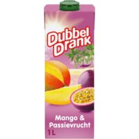 Een afbeelding van DubbelDrank Mango & passievrucht