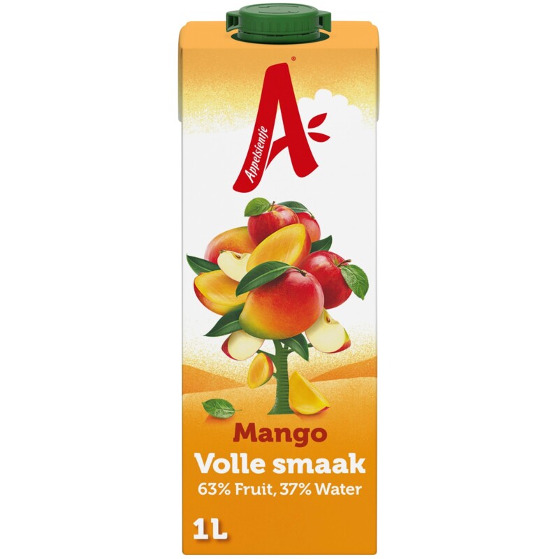 Een afbeelding van Appelsientje Mango volle smaak