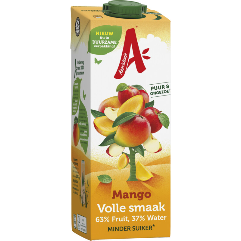 Een afbeelding van Appelsientje Mango volle smaak