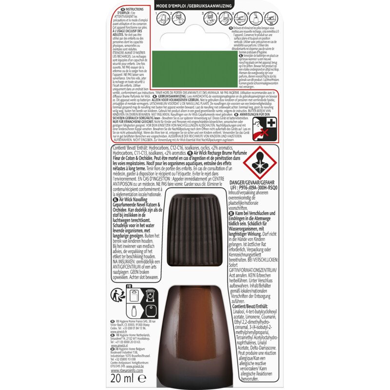 Een afbeelding van Air Wick Katoen & orchidee navulling