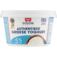 Een afbeelding van Dodoni Griekse yoghurt 5% vet