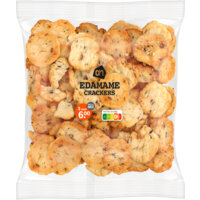 Een afbeelding van AH Edamame crackers