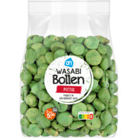 Een afbeelding van AH Wasabi bollen pittig