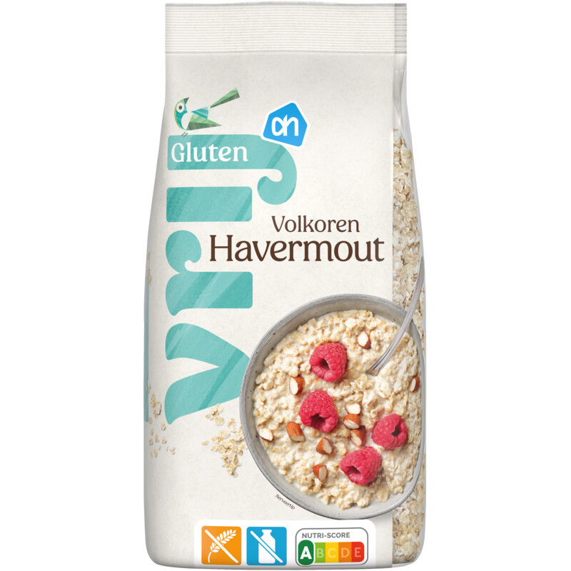Een afbeelding van AH Glutenvrij Volkoren havermout