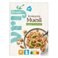 AH Glutenvrij Krokante muesli appel kaneel