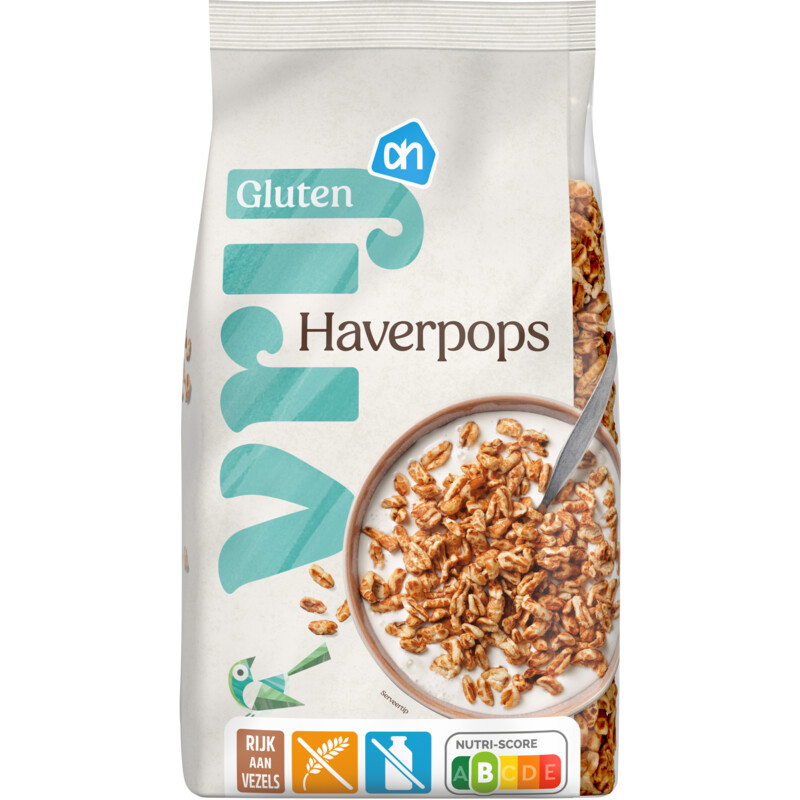 Een afbeelding van AH Glutenvrij Vezelrijke haverpops