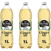 Een afbeelding van Royal Club Ginger Ale 0% 3-pack
