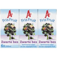 Appelsientje Fris fruit zwarte bes 6-pack
