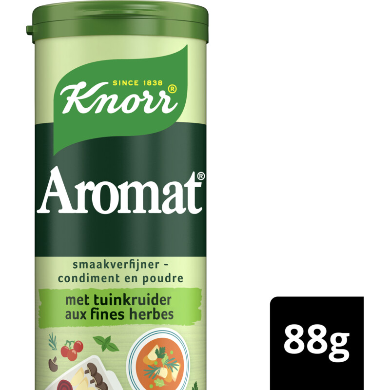 Een afbeelding van Knorr Aromat met tuinkruiden