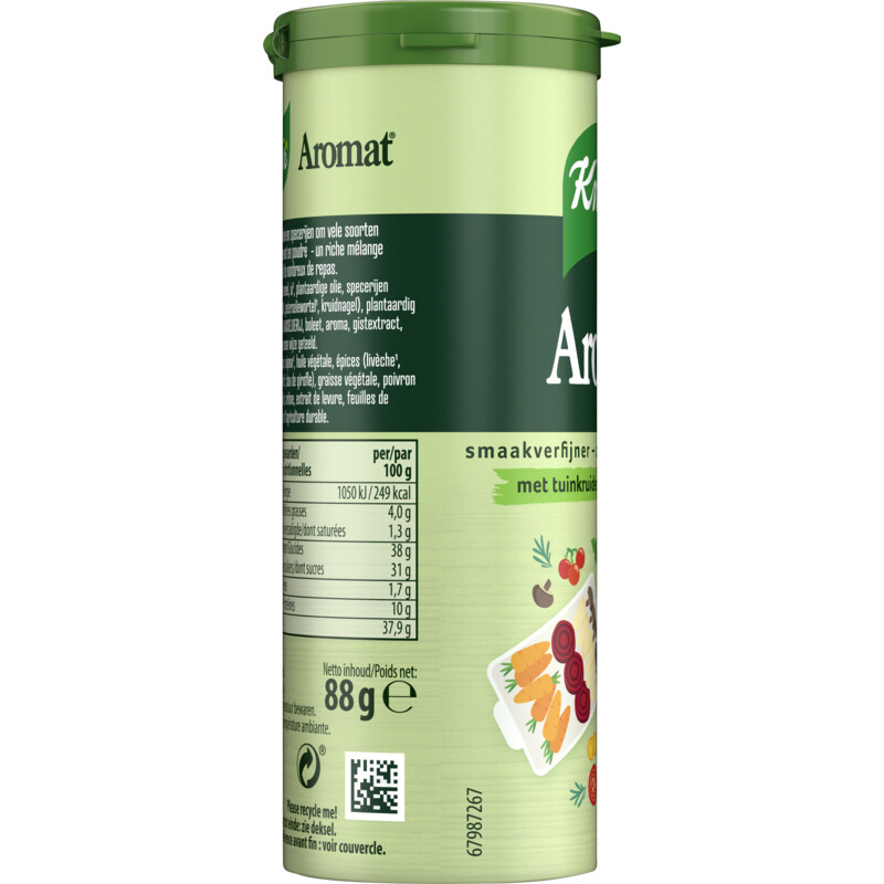 Een afbeelding van Knorr Aromat met tuinkruiden